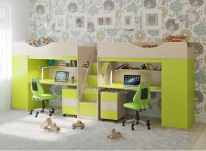 Двухъярусная кровать Легенда 9.4