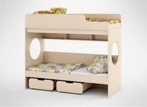 Двухъярусная кровать Легенда 7
