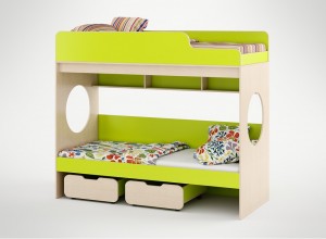 Двухъярусная кровать Легенда 7