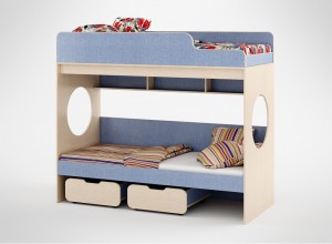 Двухъярусная кровать Легенда 7