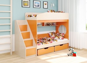 Двухъярусная кровать Легенда 10.3