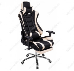 Кресло игровое Woodville Kano 1 (черный/кремовый)