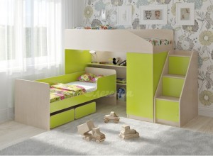Двухъярусная кровать Легенда 11.12