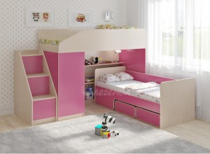 Двухъярусная кровать Легенда 11.12
