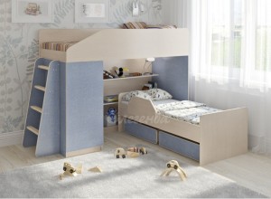Двухъярусная кровать Легенда 11.9