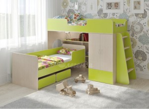 Двухъярусная кровать Легенда 3.11