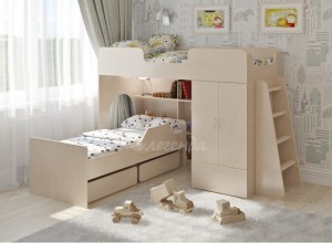 Двухъярусная кровать Легенда 3.9