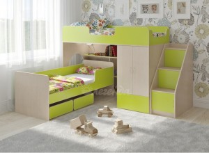 Двухъярусная кровать Легенда 3.12